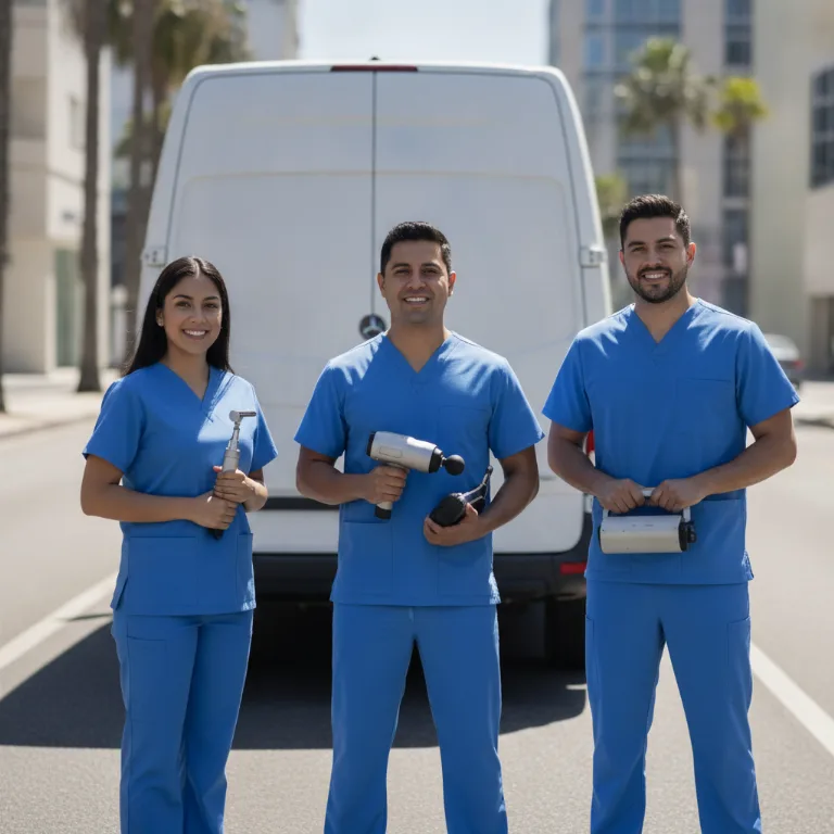 Quiroprático equipe em Paco do Lumiar